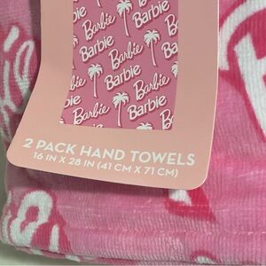Barbie Hand Towels